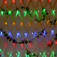 1.5x1.5m IP65 LED Curtain Fairy Holiday String Light Christmas Party Wedding Decor EU Plug AC220V