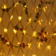 1.5x1.5m IP65 LED Curtain Fairy Holiday String Light Christmas Party Wedding Decor EU Plug AC220V