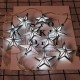 1.65M Battery Powered 10PCS Star Shape Eid Ramadan LED String Light Indoor Home Party Decor