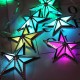 1.65M Battery Powered 10PCS Star Shape Eid Ramadan LED String Light Indoor Home Party Decor