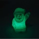 Colour Changing Christmas Claus Small LED Night Lamp