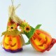 Halloween Cute Pumpkin Scarecrow LED Light Party Haunted House Decor