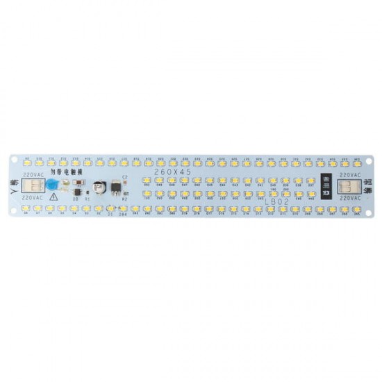 10W Rectangle LED Panel Board Ceiling Lamp Chip Plate AC220V