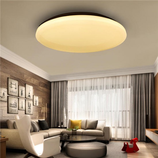 12W 1000LM LED Flush Mount Ceiling Light Round Ultrathin Fixture for Kitchen Bedroom AC110V-240V 12W 1000LM LED Flush Mount Ceiling Light Round Ultrathin Fixture for Kitchen Bedroom AC110V-240V