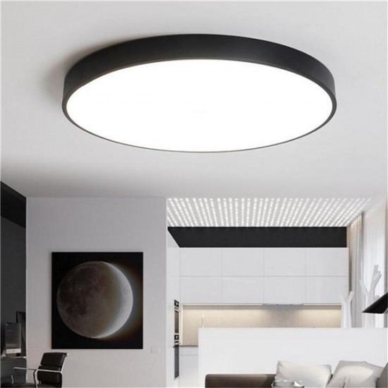 12W 18W 24W 5CM Warm/Cold White LED Ceiling Light Black Mount Fixture for Home Bedroom Living Room 12W 18W 24W 5CM Warm/Cold White LED Ceiling Light Black Mount Fixture for Home Bedroom Living Room