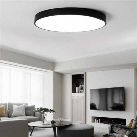 12W 18W 24W 5CM Warm/Cold White LED Ceiling Light Black Mount Fixture for Home Bedroom Living Room 12W 18W 24W 5CM Warm/Cold White LED Ceiling Light Black Mount Fixture for Home Bedroom Living Room