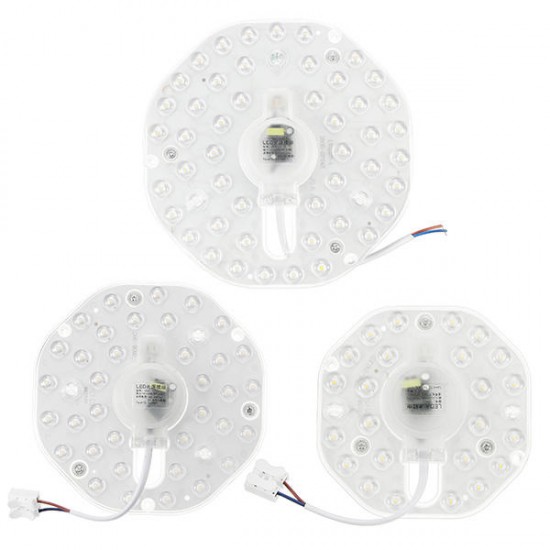 12W 18W 24W SMD2835 LED Ceiling Panel Circle Light Module Lamp Board Circular AC220V