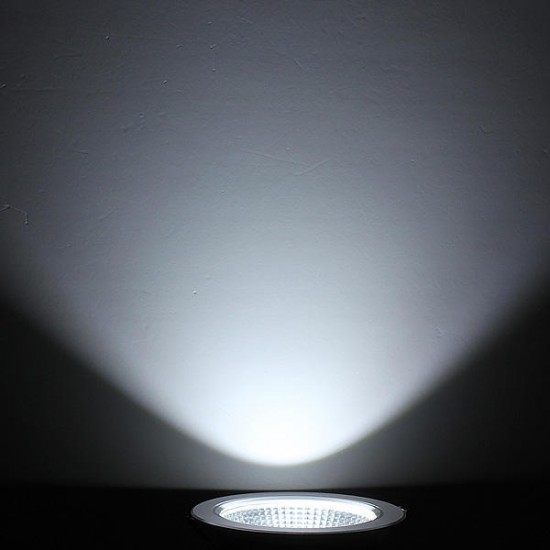 12W COB LED Ceiling Down Light Silver Shell Belt Drive 85-265V 12W COB LED Ceiling Down Light Silver Shell Belt Drive 85-265V