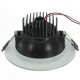 12W COB LED Ceiling Down Light Silver Shell Belt Drive 85-265V 12W COB LED Ceiling Down Light Silver Shell Belt Drive 85-265V