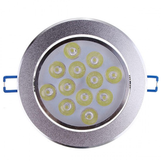 12W Dimmable Bright LED Recessed Ceiling Down Light 85-265V 12W Dimmable Bright LED Recessed Ceiling Down Light 85-265V