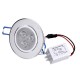 3W Dimmable Bright LED Recessed Ceiling Down Light 85-265V
