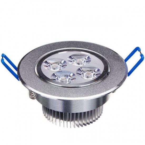 4W Dimmable Bright LED Recessed Ceiling Down Light 85-265V