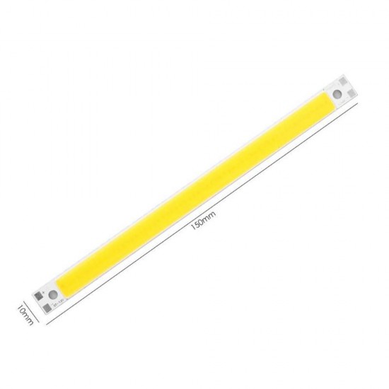 10W DC12-14V Warm White/White COB LED Chip Panel Strip Lamp 1400LM Light Source DIY 150x10mm