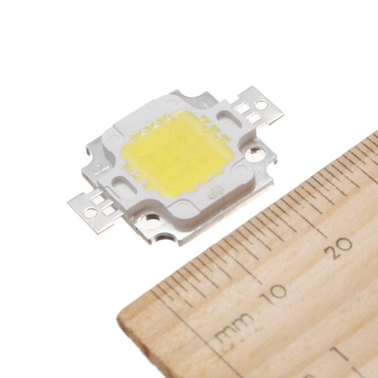 10pcs 10W 900LM White High Bright LED Light Lamp Chip DC 9-12V 10pcs 10W 900LM White High Bright LED Light Lamp Chip DC 9-12V
