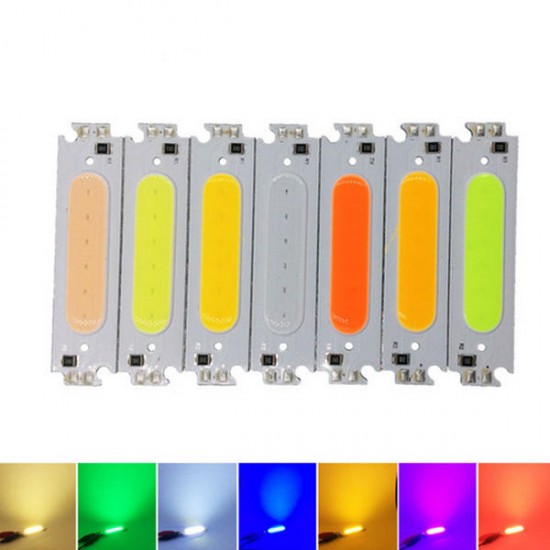 10pcs DC12V 2W COB LED Chip Light White Yellow Orange Green Blue Red Purple Lamp for DIY 10pcs DC12V 2W COB LED Chip Light White Yellow Orange Green Blue Red Purple Lamp for DIY