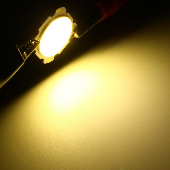 5W DIY LED COB Chip High Power Bead Light Lamp Bulb Warm/Cool White DC15-17V