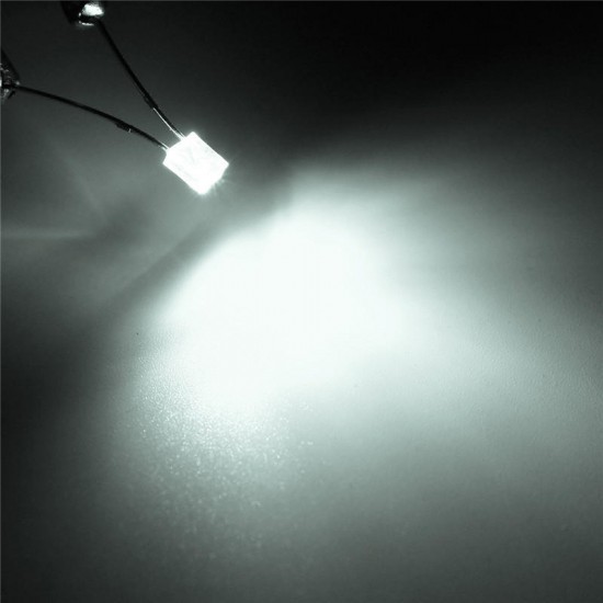 100PCS 2x3x4mm Wide Angle Flat Top LED Diodes Water Clear Transparent Light Lamp 100PCS 2x3x4mm Wide Angle Flat Top LED Diodes Water Clear Transparent Light Lamp