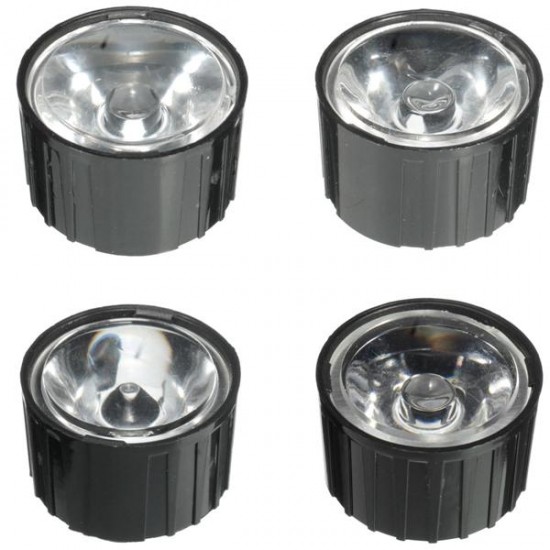 10pcs 10° 15° 30° 45° LED Lens for High Power DIY Black Light Lamp Bulb 10pcs 10° 15° 30° 45° LED Lens for High Power DIY Black Light Lamp Bulb