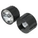 10pcs 10° 15° 30° 45° LED Lens for High Power DIY Black Light Lamp Bulb