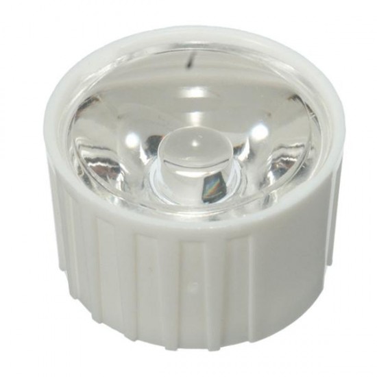 10pcs 10° 15° 30° 45° LED Lens for High Power DIY White Light Lamp Bulb