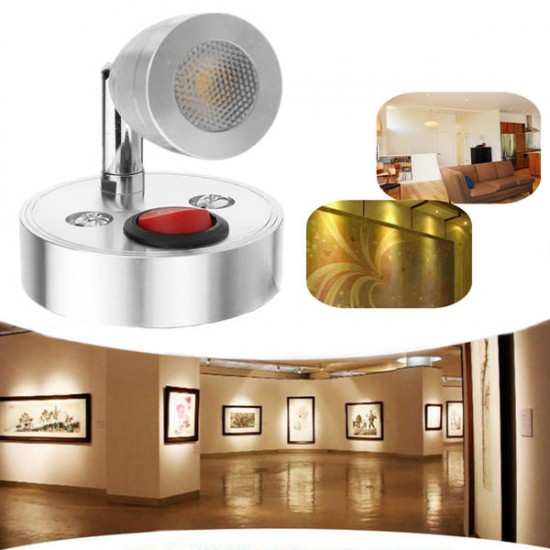 12V 3W Interior LED Spot Reading Lamp with Switch for Caravan Bedside Wall Cabinet Closet Light 12V 3W Interior LED Spot Reading Lamp with Switch for Caravan Bedside Wall Cabinet Closet Light
