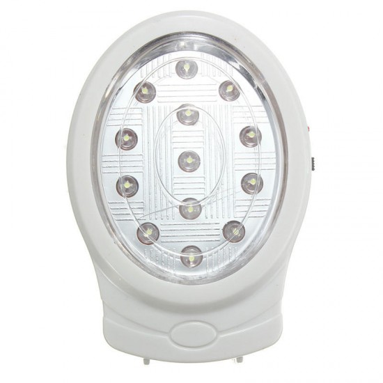 13 LED Rechargeable Wall Emergency Night Light Power Automatic Lamp Bulb 110-240V