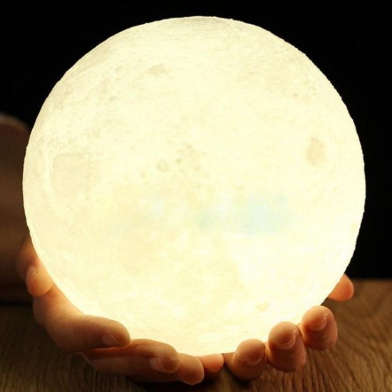 15cm Magical Tap Sensor Moon Lamp USB Charging Rechargable Luna LED Night Light Gift 15cm Magical Tap Sensor Moon Lamp USB Charging Rechargable Luna LED Night Light Gift