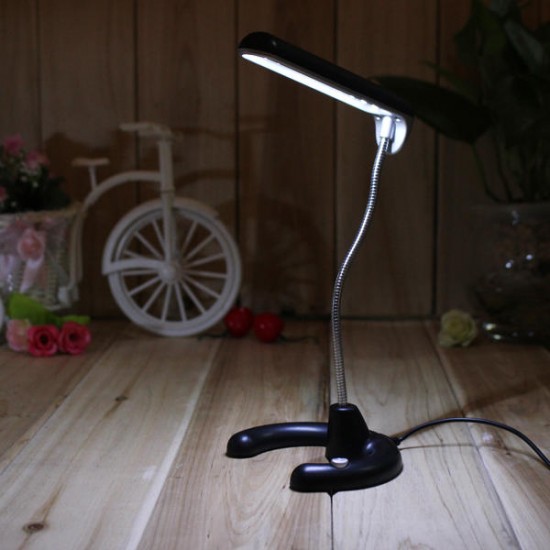 10 LED Portable USB Desk Table Lamp Study Reading Light For Laptop