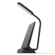 2 in1 USB LED Desk Table Lamp QI Wireless Phone Charger Reading Study Light