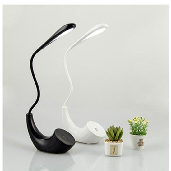 3W Folding Touch Control Dimmable Table Light Eyecare USB Reading Lamp for Office Home