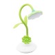 3W Sunflower Flexible Touch Dimmable LED Table Lamp Rechargeable with smartphone Stand Holder