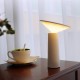 4W Creative Rotatable LED Touch Dimming Table Lamp USB Rechargeable Eye Protection Reading Light