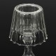 Crystal Glass Candle Tea Light Holder Table Lamp Home Decoration