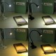USB Flexible Reading LED Clip-on Beside Bed Table Light Desk Computer Lamp