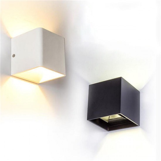 12W Up/Down Wall Lamp Sconces Light Warm White/White Waterproof for Home Bedroom AC85-265V 12W Up/Down Wall Lamp Sconces Light Warm White/White Waterproof for Home Bedroom AC85-265V