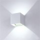 12W Up/Down Wall Lamp Sconces Light Warm White/White Waterproof for Home Bedroom AC85-265V 12W Up/Down Wall Lamp Sconces Light Warm White/White Waterproof for Home Bedroom AC85-265V