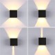12W Up/Down Wall Lamp Sconces Light Warm White/White Waterproof for Home Bedroom AC85-265V 12W Up/Down Wall Lamp Sconces Light Warm White/White Waterproof for Home Bedroom AC85-265V
