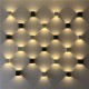 12W Up/Down Wall Lamp Sconces Light Warm White/White Waterproof for Home Bedroom AC85-265V