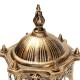220V E27 Exterior Antique Brass Post Fence Lantern Light Landscape Garden Lamp 220V E27 Exterior Antique Brass Post Fence Lantern Light Landscape Garden Lamp
