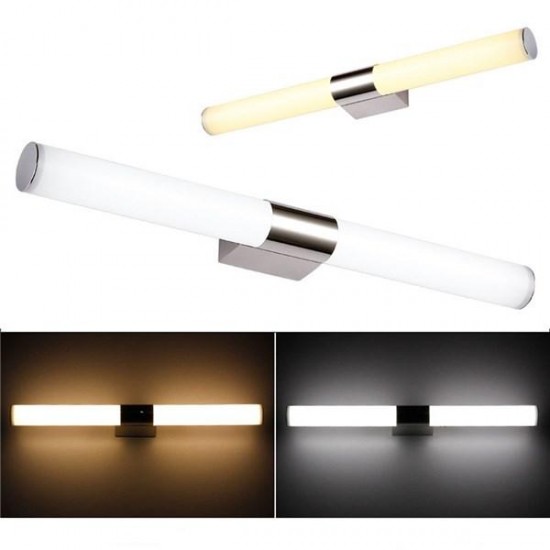 22W 55CM White/Warm White Aluminium LED Front Mirror Wall Light  Modern Bathroom Lamp AC85-265V