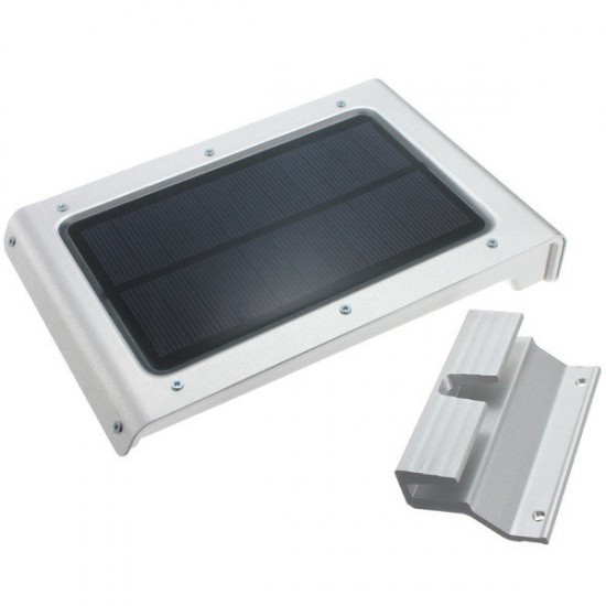 350 Lumen 46 LED Solar Power Lamp Outdoor Garden Motion Sensor Wall Light