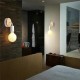 E27 Modern Wooden Wall Light Indoor Bedside Restaurant Bedroom Lamp AC85-265V