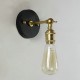 Industrial Brass Pendant Light Edison Lamp Wall Lamp