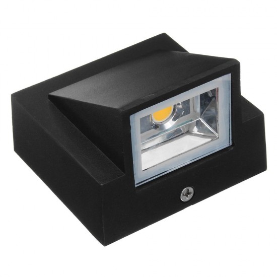 Waterproof Outdoor Indoor 3W LED Wall Sconce Light Exterior Gate Garden Yard Lamp Decor AC85V-265V Waterproof Outdoor Indoor 3W LED Wall Sconce Light Exterior Gate Garden Yard Lamp Decor AC85V-265V