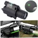 2 in1 XANES LF13 525nm Green Laser Pointer Hang Type Rail Mount Locator with Portable Foregrip Work Light