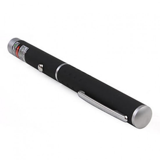 XANES GD14 Pen Shape 532nm 1-Pattern Green Light Laser Pointer + AAA Rechargeable Battery