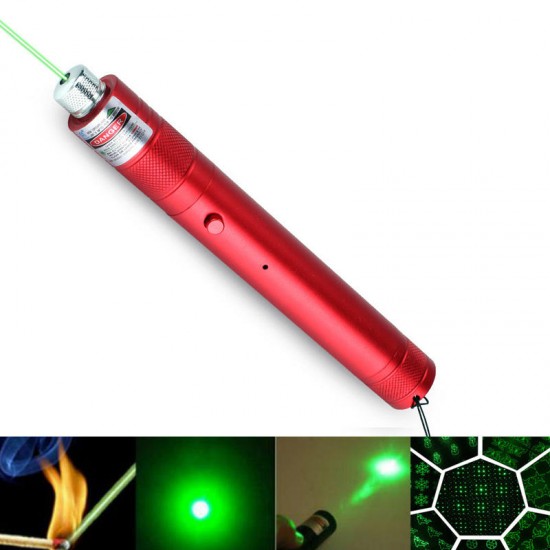 XANES® 504 USB Rechargeable Grenn Laser Pointer Laser Pen Light Laser Flashlight