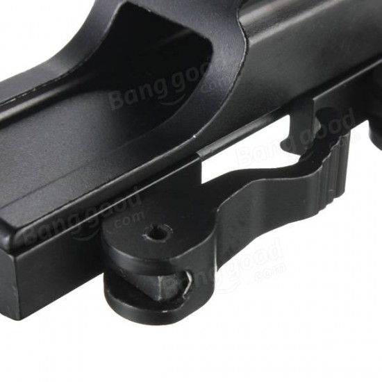 Quick Release ScopE-mount 25/30mm Cantilever Heavy Duty Rail (Flashlight Accessories