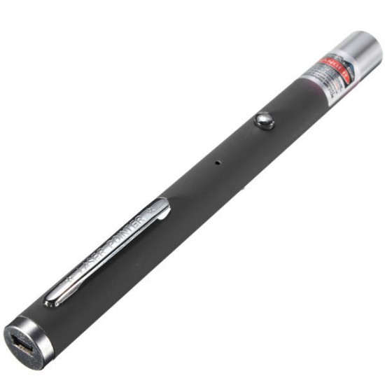 USB Rechargeable Portable Laser Pointer Penlight For Presentation Teaching Indicator