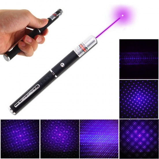 XANES PL01 405nm Purple Light Laser Pointer Pen with Star Cap Head